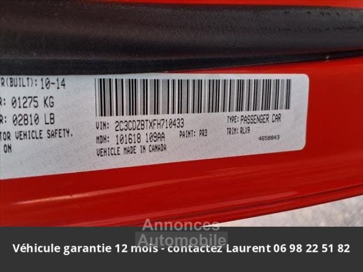 Dodge Challenger r/t plus 57l tout compris hors homologation 4500e - 5