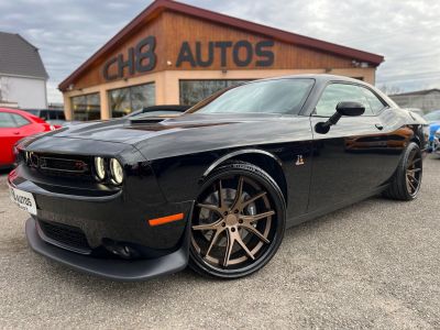 Dodge Challenger V8 64 Scat Pack 492ch boîte automatique 13280KMS NOIR JANTES 22&Prime; NAVIGATION AUDIO ALPINE *DISPONIBLE ET VISIBLE SUR NOTRE PARC* 51900 eur   - 3