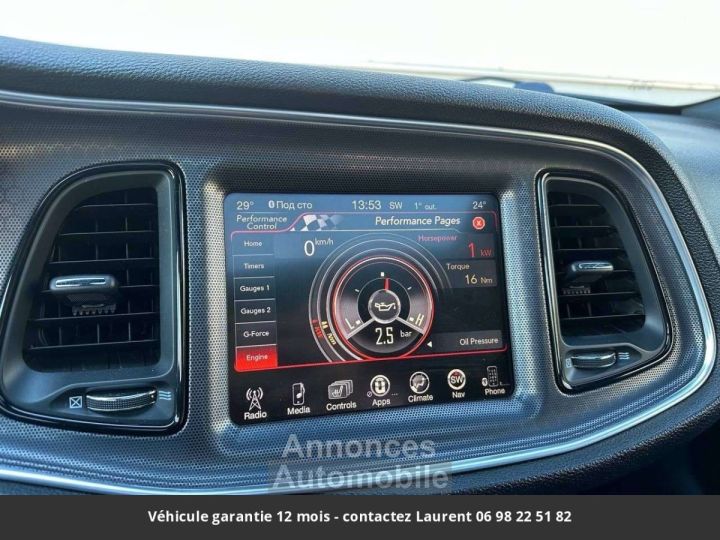 Dodge Challenger srt 492 hp 64l v8 tout compris hors homologation 4500e - 10