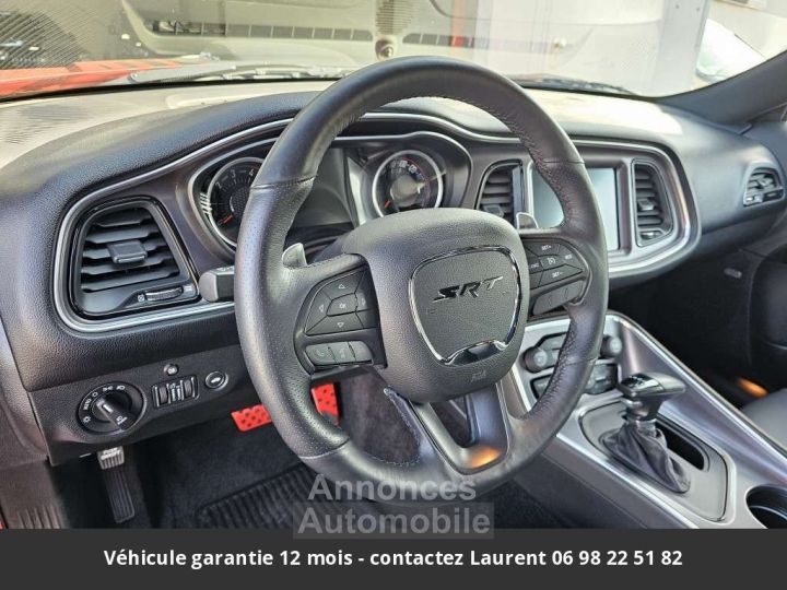 Dodge Challenger srt widebody 491 hp 64l v8 tout compris hors homologation 4500e - 4
