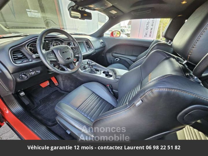 Dodge Challenger srt widebody 491 hp 64l v8 tout compris hors homologation 4500e - 8