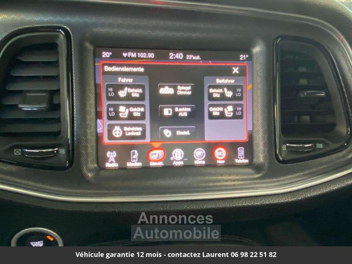 Dodge Challenger srt 491 hp 64l v8 tout compris hors homologation 4500e - 4