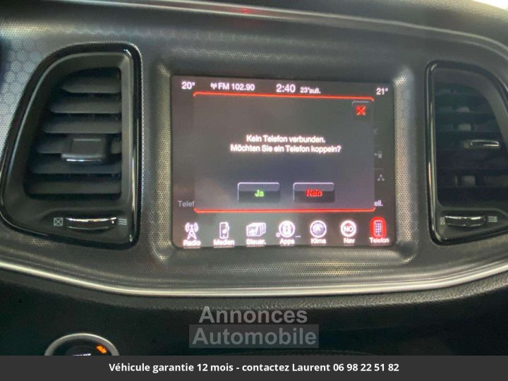 Dodge Challenger srt 491 hp 64l v8 tout compris hors homologation 4500e - 8