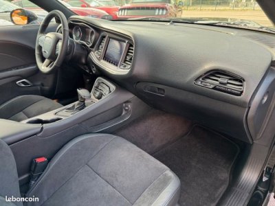 Dodge Challenger V8 64 Scat Pack noir 492ch boîte automatique 1ère main 15580kms   - 3