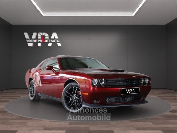 Dodge Challenger · GT AWD · 36 V6 309ch · Toit ouvrant · Régulateur adaptatif · Sièges chauffants &amp; ventilés - 1