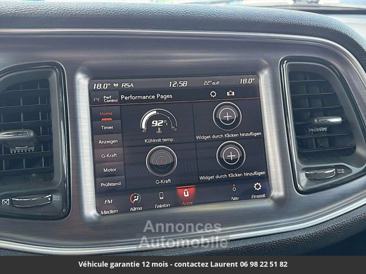 Dodge Challenger srt8 64l hors homologation 4500e - 8