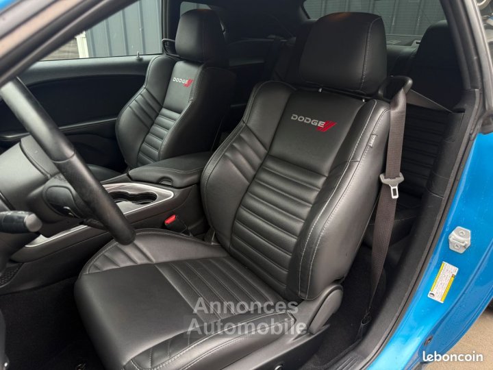 Dodge Challenger 3,6 SXT V6 306CV, 24cv, Bleu, camera pas de malus - 3