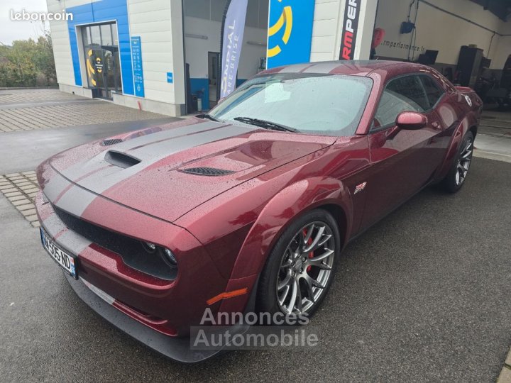 Dodge Challenger 64 SRT 492cv SCAT PACK 17000kms-2017 carte grise inclus - 6