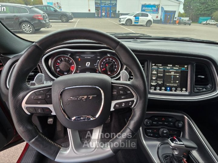 Dodge Challenger 64 SRT 492cv SCAT PACK 17000kms-2017 carte grise inclus - 10