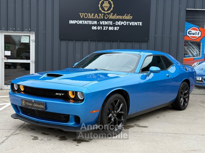 Dodge Challenger 3,6 SXT V6 306CV, 24cv, Bleu, camera pas de malus - 9