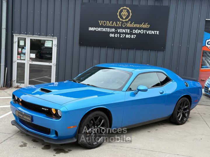 Dodge Challenger 3,6 SXT V6 306CV, 24cv, Bleu, camera pas de malus - 18