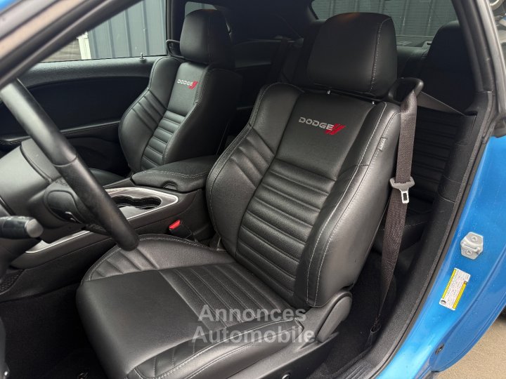 Dodge Challenger 3,6 SXT V6 306CV, 24cv, Bleu, camera pas de malus - 19