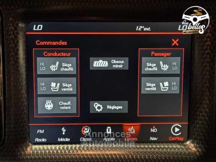 Dodge Challenger SRT HELLCAT 62L V8 HEMI SUPERCHARGED 717CV - 21