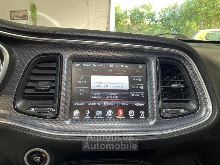 Dodge Challenger SXT V6 36 305CH -FLEXFUEL-IMMATRICULÉE FRANCE- - 20