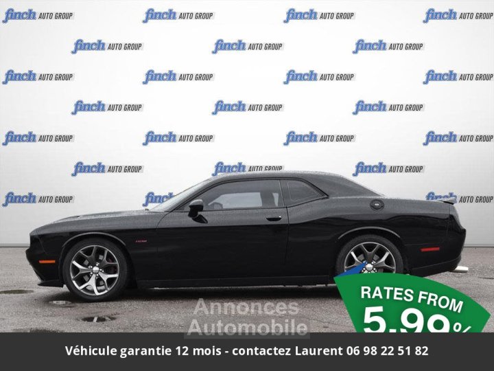 Dodge Challenger r/t 57l v8 tout compris hors homologation 4500e - 2
