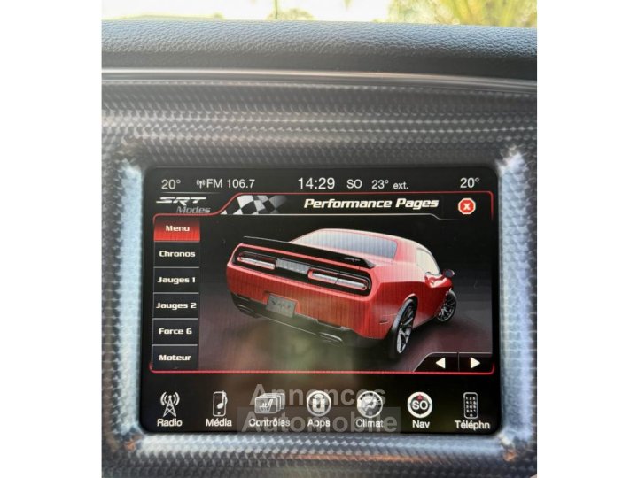 Dodge Challenger SRT HELLCAT 62L SUPERCHARGED 717CV - 25