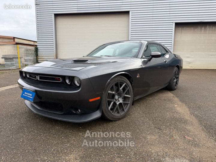 Dodge Challenger R-T SCAT PACK 64L HEMI BOITE Manuelle BVM BVM6 V8 - 1