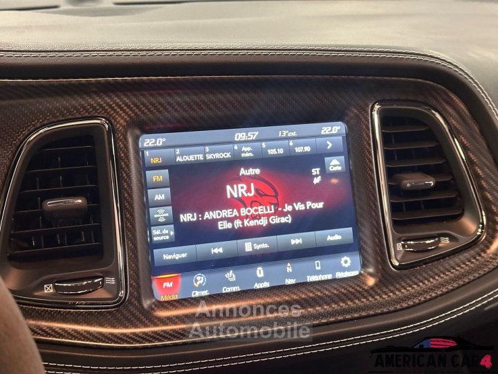 Dodge Challenger SRT Hellcat Widebody - V8 62 717ch - 2022 ! - 24