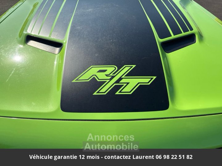 Dodge Challenger pas accident&eacute;e rt 381 hp 57l v8 tout compris hors homologation 4500e - 4