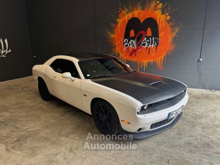Dodge Challenger T-A 392 – 64 V8 SRT IMMAT FR MALUS PAYÉ - 1