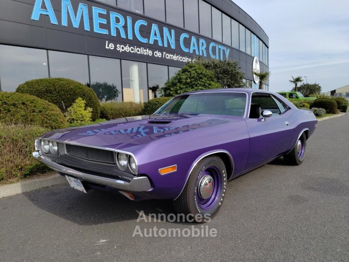 Dodge Challenger BIG BLOCK 383, ORIGINE FRANCE - 1