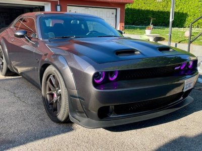 Dodge Challenger Hellcat Widebody CLEAN TITLE 7500km PPF 3 cl&eacute;s   - 2
