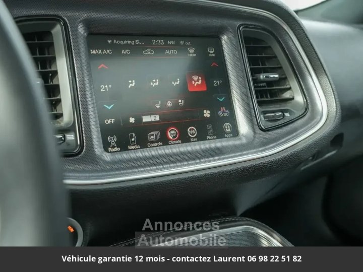 Dodge Challenger srt pas accident&eacute;e 475 64 v8 hors homologation 4500e - 7