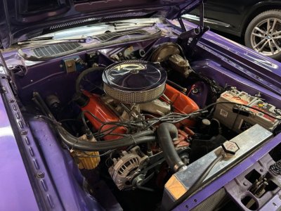 Dodge Challenger 1970 V8 383ci Plum Crazy   - 5
