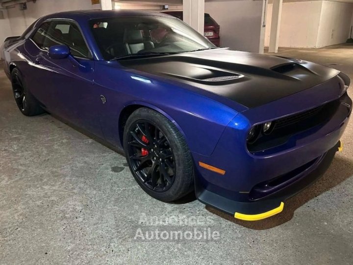 Dodge Challenger HELLCAT BOITE MANUELLE PLUM CRAZY CLEANFAX - 1