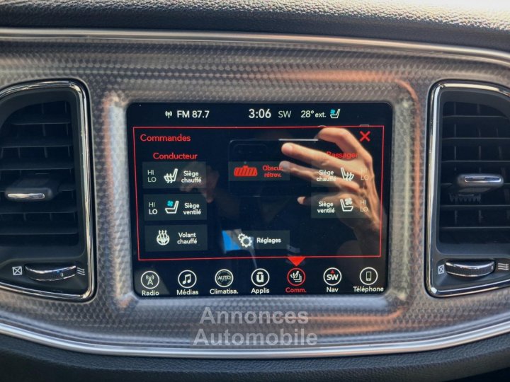 Dodge Challenger 62L HELLCAT 707HP - PAS DE MALUS - 28