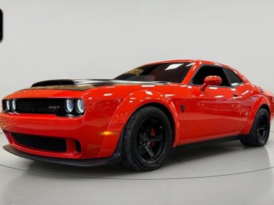 Dodge Challenger SRT Demon * 851 ch * Go Mango*V8 62 Supercharged * Rare   - 1