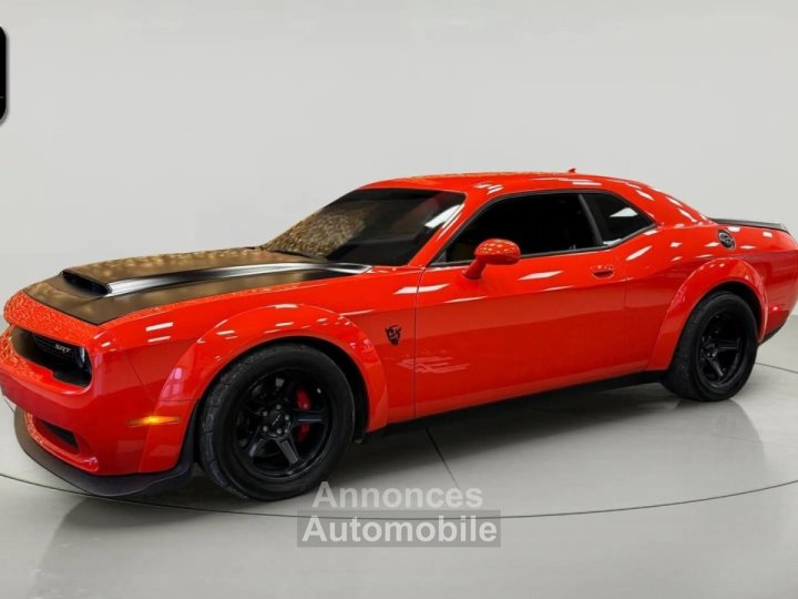 Dodge Challenger SRT Demon * 851 ch * Go Mango*V8 62 Supercharged * Rare - 3