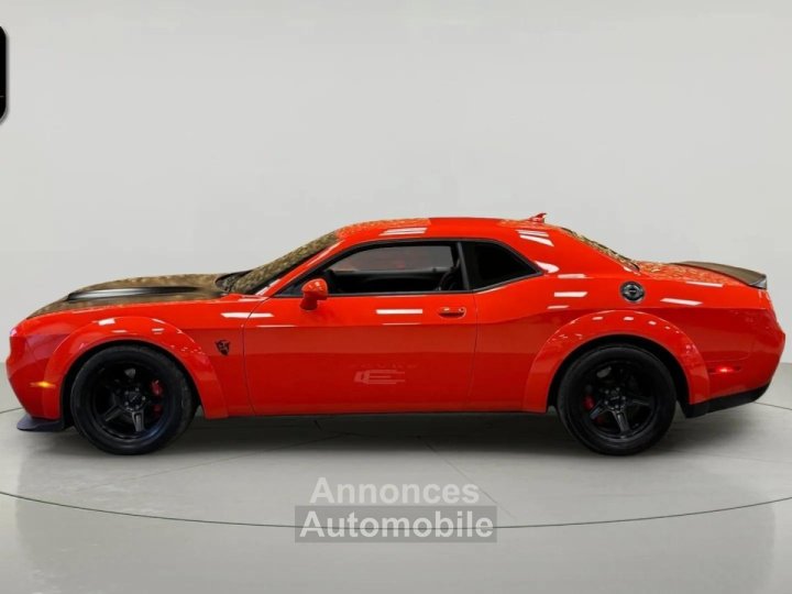 Dodge Challenger SRT Demon * 851 ch * Go Mango*V8 62 Supercharged * Rare - 4
