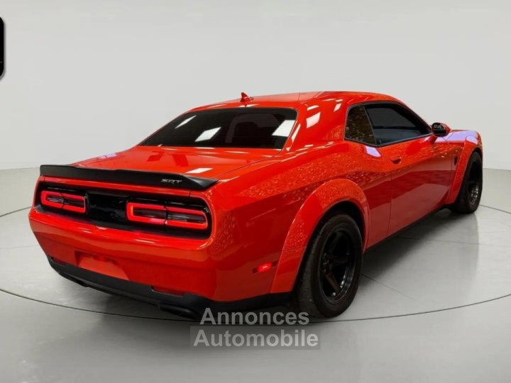Dodge Challenger SRT Demon * 851 ch * Go Mango*V8 62 Supercharged * Rare - 8