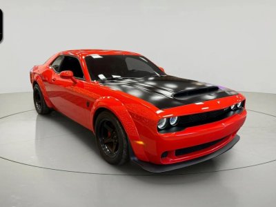 Dodge Challenger SRT Demon * 851 ch * Go Mango*V8 62 Supercharged * Rare   - 9