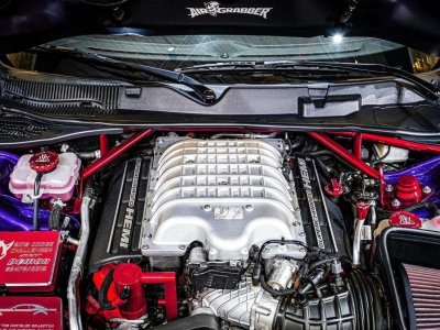 Dodge Challenger SRT Demon *1 of 1 *851 ch* V8 62 Supercharged * Plum Crazy - 4
