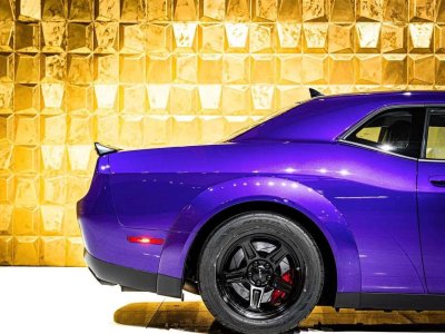 Dodge Challenger SRT Demon *1 of 1 *851 ch* V8 62 Supercharged * Plum Crazy - 12