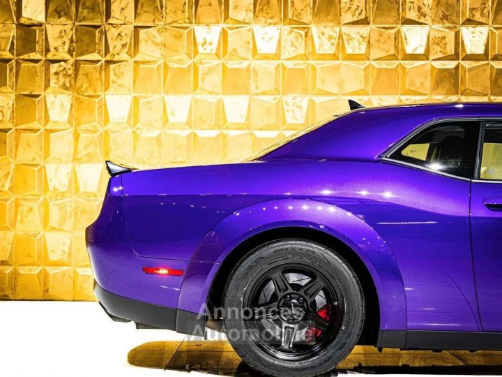 Dodge Challenger SRT Demon *1 of 1 *851 ch* V8 62 Supercharged * Plum Crazy - 12