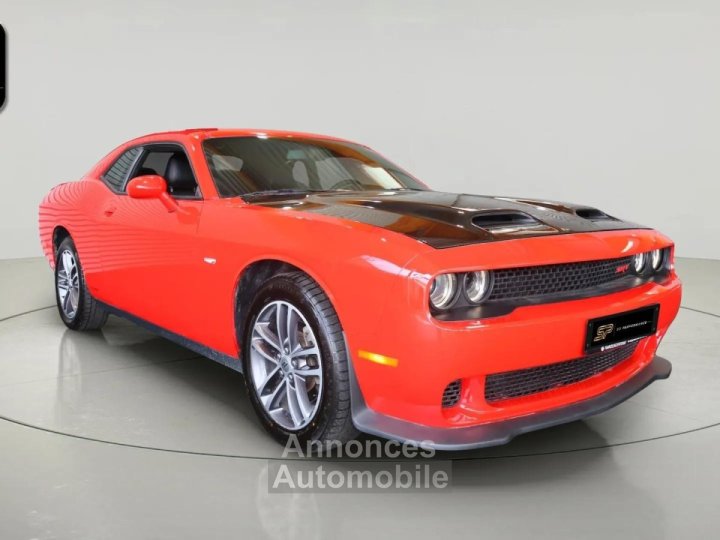 Dodge Challenger SXT * V6 36 * 309 ch * AWD * Go Mango * CarPlay - 1