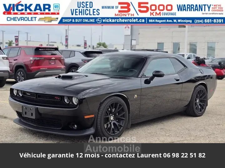 Dodge Challenger srt 392 64 v8 hors homologation 4500e - 1
