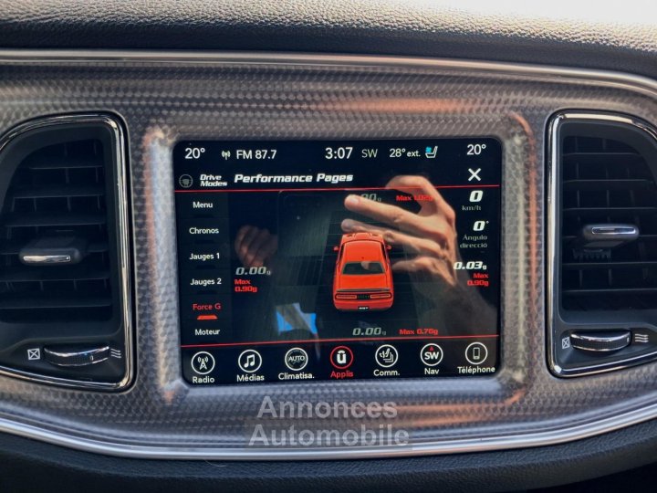Dodge Challenger 62L HELLCAT 707HP - PAS DE MALUS - 26