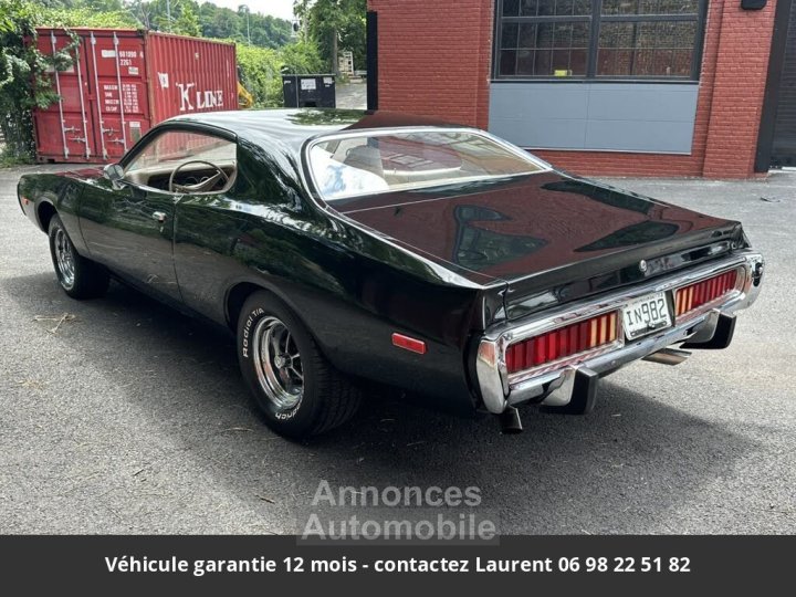 Dodge Challenger 1973 coupe 318 ci 230 hp code g 3 a727 torqueflite 8 vitesses tous compris - 7