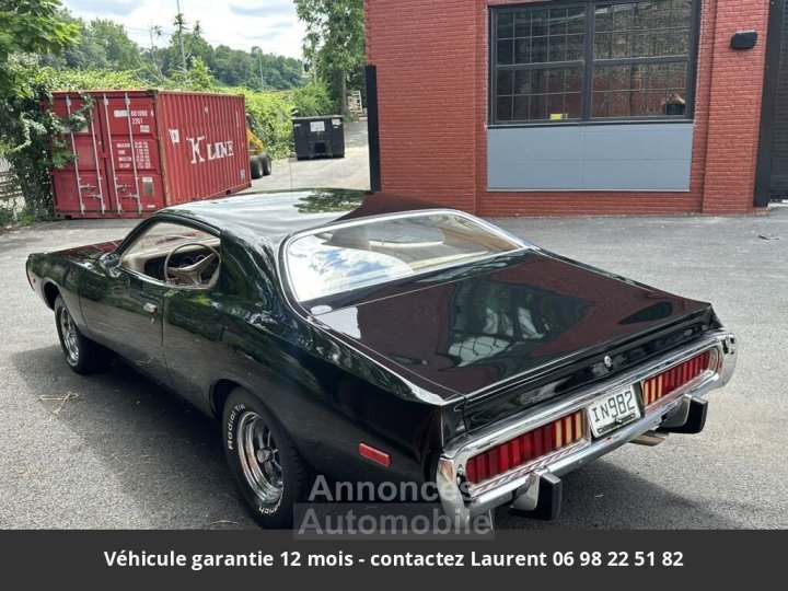 Dodge Challenger 1973 coupe 318 ci 230 hp code g 3 a727 torqueflite 8 vitesses tous compris - 8