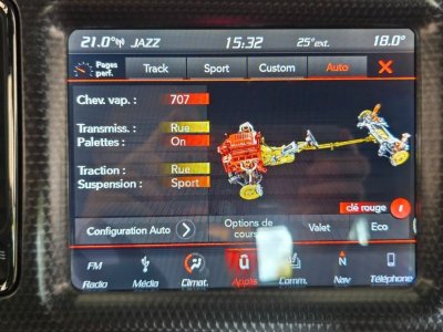 Dodge Challenger V8 62 SUPERCHARGED 707 ch HELLCAT SRT BVA   - 21